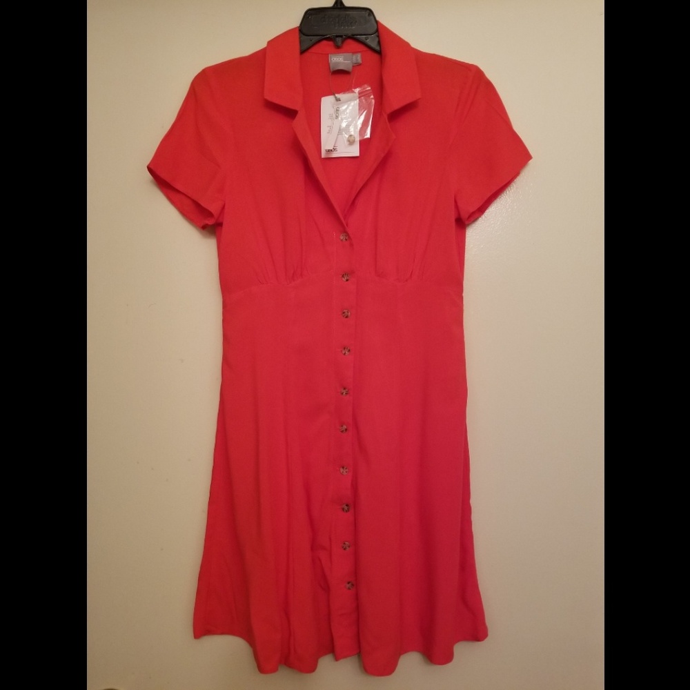 ASOS buttoned down dress